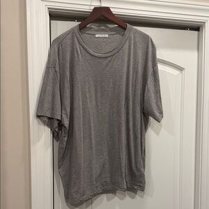 John Elliott Heather Gray Short Sleeve Tee